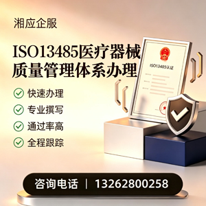 郴州ISO13485医疗器械质量管理体系认证服务