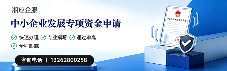 郴州中小企业发展专项资金申报服务