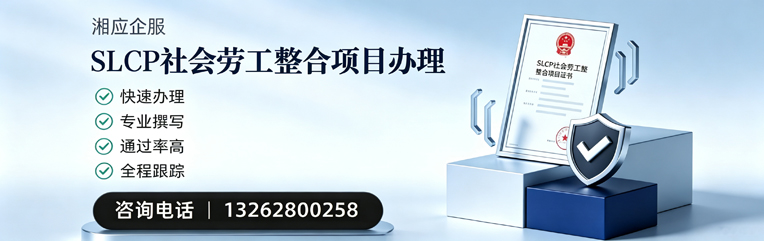 郴州SLCP社会劳工整合项目申报服务