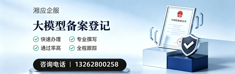 郴州大模型备案申报服务